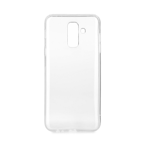 Soft Silicon Case for Samsung Galaxy A6 Plus/A605 Transparent